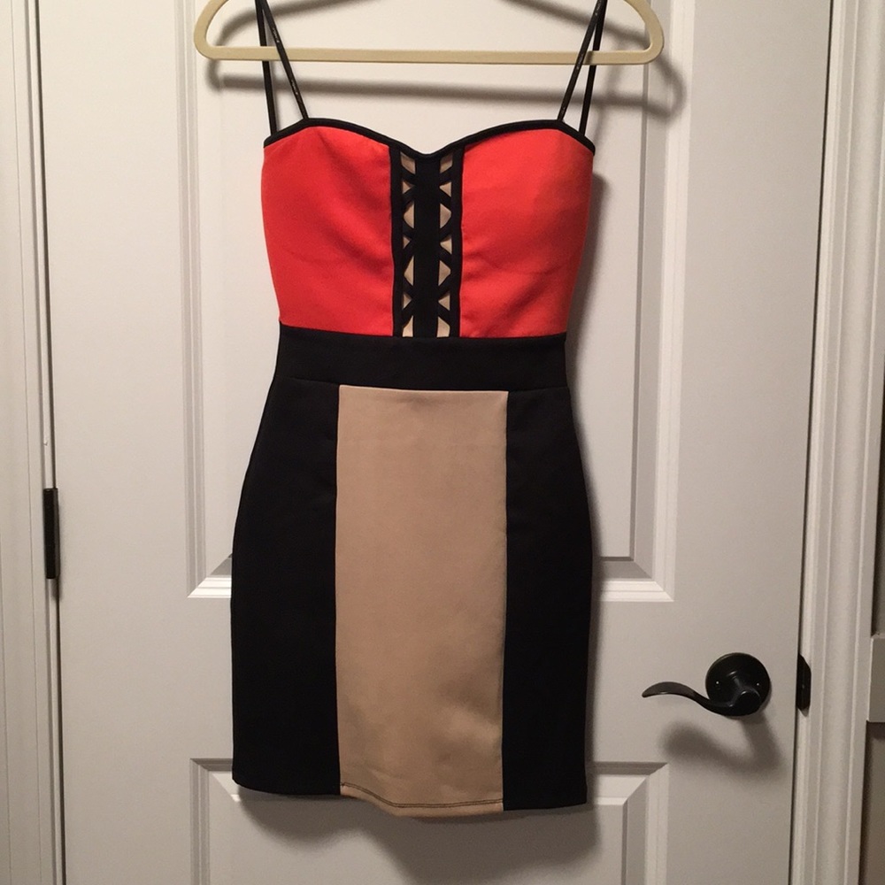 Mini strapless Dress
